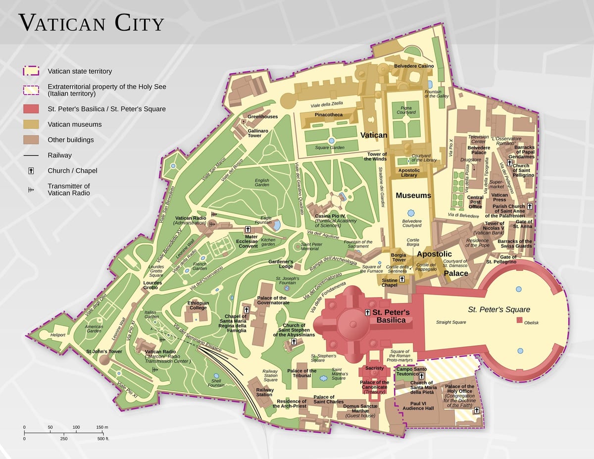 지도 Vatican